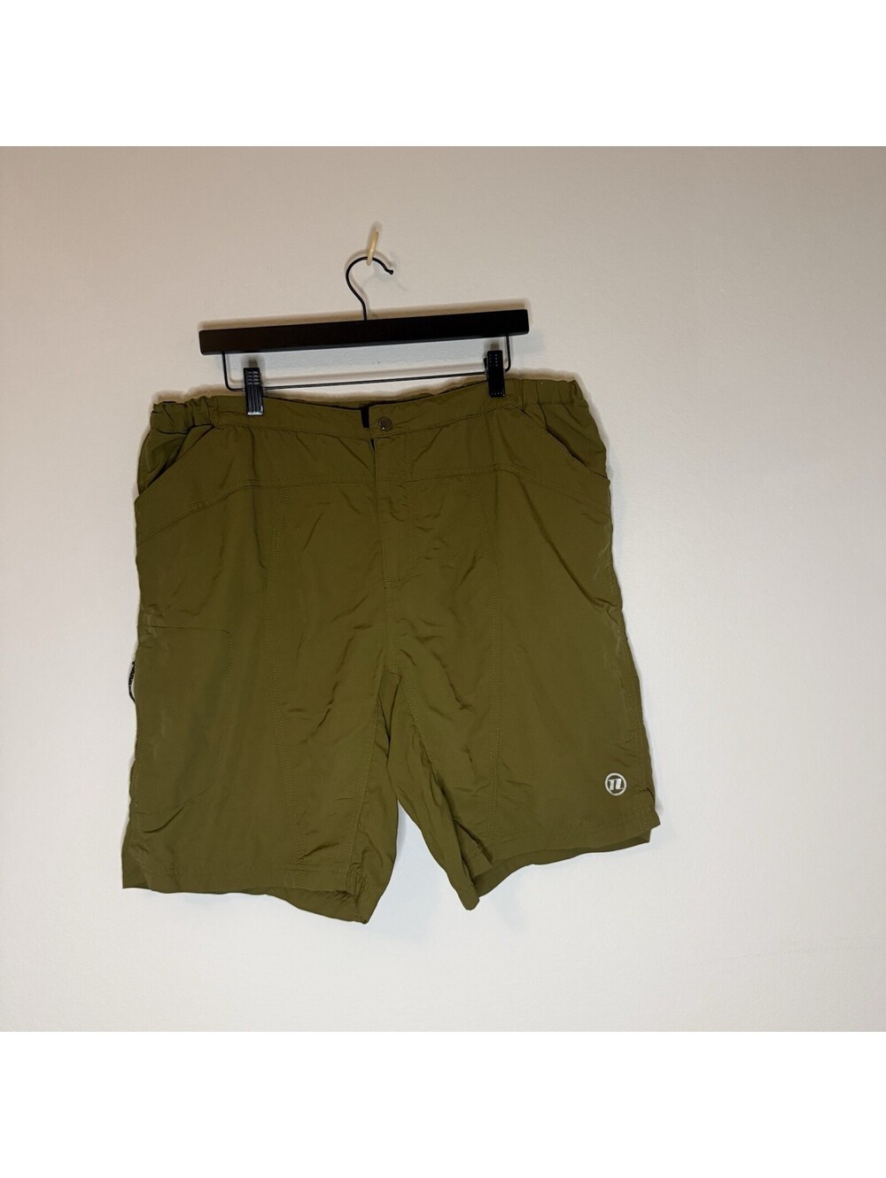 Novara Cycling Bike Shorts Men’s Xl Olive Padded Liner Nylon Performance